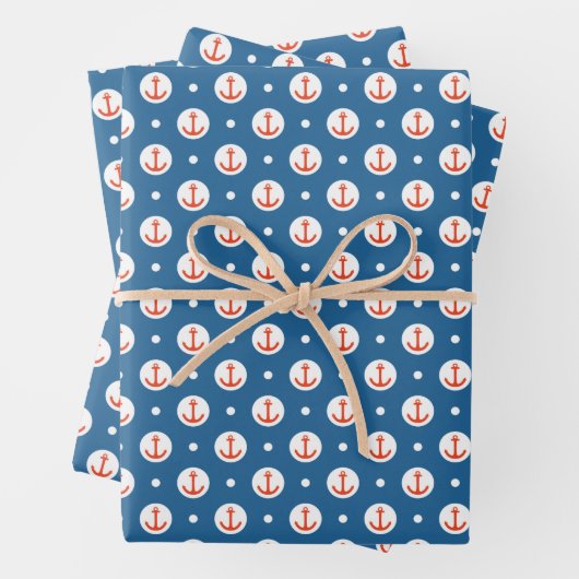 Ankerpunkte Geschenkpapier Set (Beispiel)