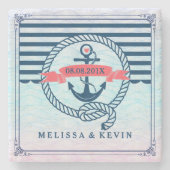 Ankerschiff für Schiffe der Marine mit Knoten Steinuntersetzer (Vorderseite)