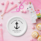 Ankerschiff Pappteller (Party)