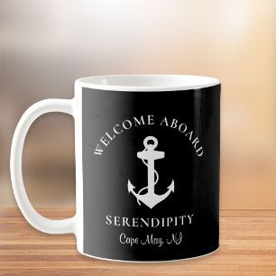 Ankerschiff Personalisiert Kaffeetasse