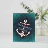 Ankerschiff Postkarte (Stehend Vorderseite)