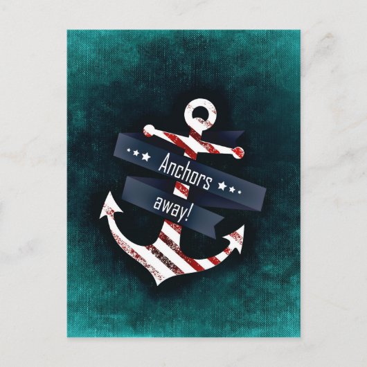 Ankerschiff Postkarte (Vorderseite)
