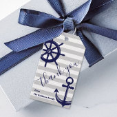 Ankerschiff Rad Nautic Vielen Dank Geschenkanhänger