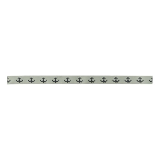 Ankerschiff Satinband (Vorderseite)