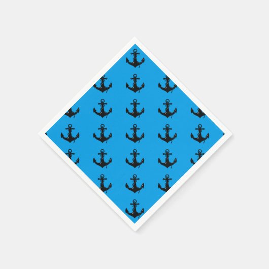 Ankerschiff Serviette (Ecke)