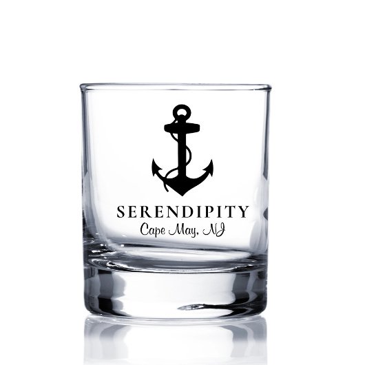 Ankerschiff Whiskyglas