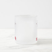 Ankerseil Rahmen nautische Seereise Rot ri Mattglastasse (Mittel)