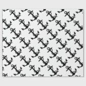 Ankerseilhaken Geschenkpapier (Flach)