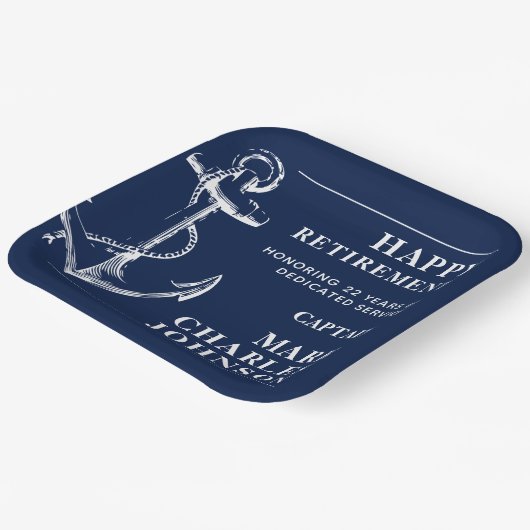 Ankerstaat Pappteller (Gewinkelt)