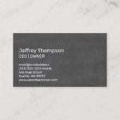 Ankersymbol | Hintergrund der Zwischenablage Visitenkarte (Rückseite)