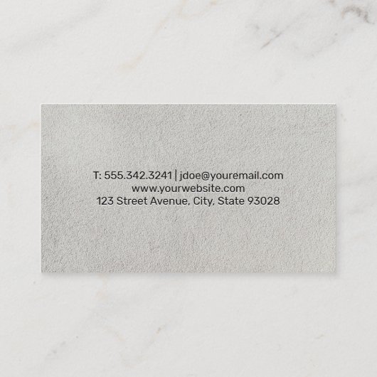 Ankersymbol Visitenkarte (Rückseite)