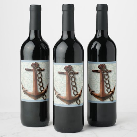 Ankerweinsiegel Weinetikett (Flaschen)