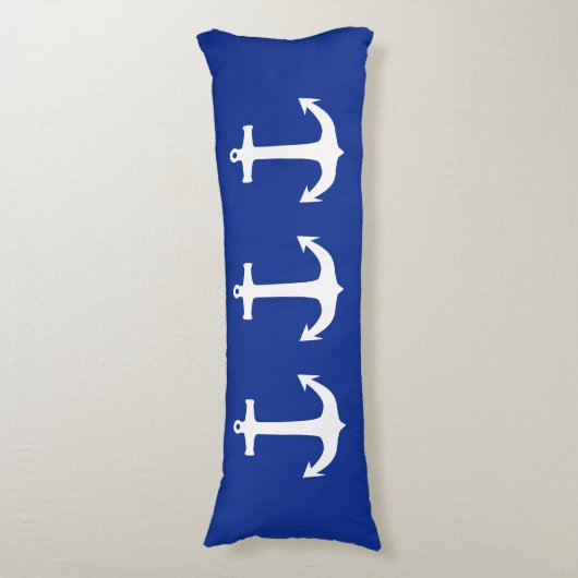 Ankerweiß + Ihr Hintergrund & Ideen Seitenschläferkissen (Vorderseite Vertikal)