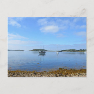 Ankerzeit in den Scillies Postkarte