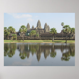 ankgor wat reflektionen poster