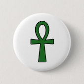 Ankh ägyptisches hieroglyphisches button (Vorderseite)