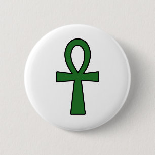 Ankh ägyptisches hieroglyphisches button