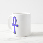 Ankh ägyptisches hieroglyphisches kaffeetasse (Vorderseite Links)