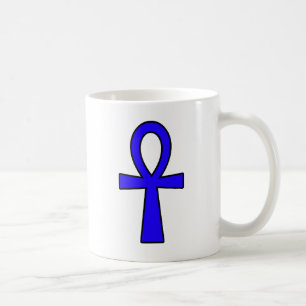 Ankh ägyptisches hieroglyphisches kaffeetasse