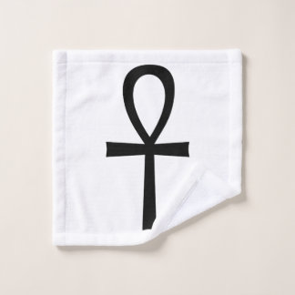 Ankh Ägyptisches Lebenssymbol Waschlappen