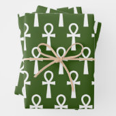 Ankh Ägyptisches Symbol Geschenkpapier Set (Beispiel)