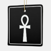Ankh Ägyptisches Symbol Keramikornament (Links)