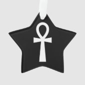Ankh Ägyptisches Symbol Ornament (Rückseite)
