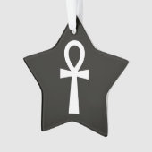 Ankh Ägyptisches Symbol Ornament (Vorderseite)