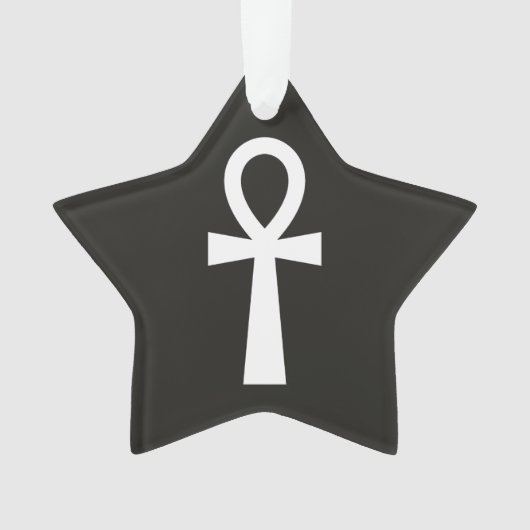 Ankh Ägyptisches Symbol Ornament (Vorderseite)