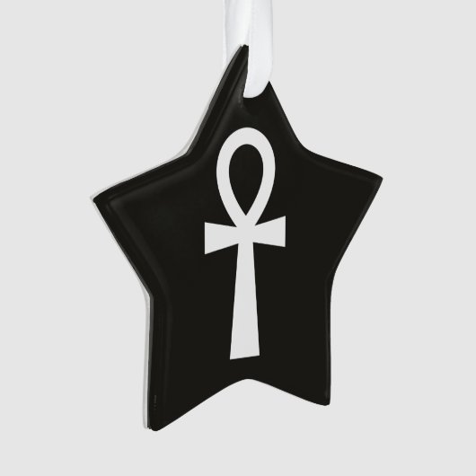 Ankh Ägyptisches Symbol Ornament (Vorderseite)