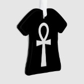 Ankh Ägyptisches Symbol Ornament (Vorderseite)