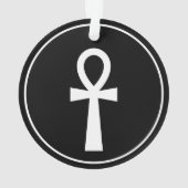 Ankh Ägyptisches Symbol Ornament (Rückseite)