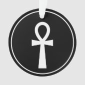 Ankh Ägyptisches Symbol Ornament (Vorderseite)