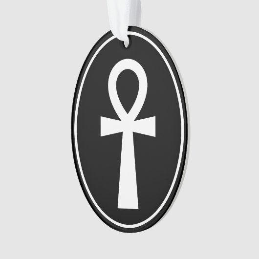 Ankh Ägyptisches Symbol Ornament (Vorderseite)
