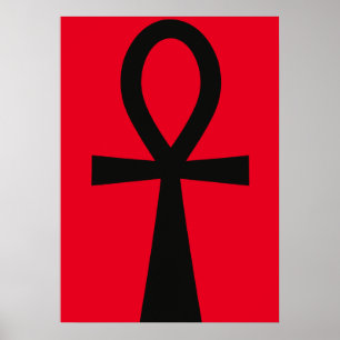 Ankh – Anch – The symbol of life and eternity Poster