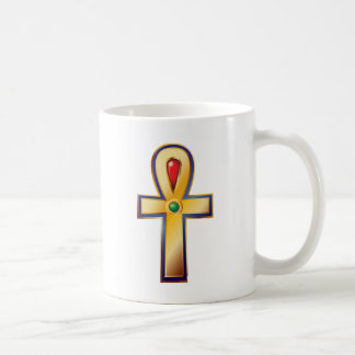 Ankh- das alte ägyptische Symbol des Lebens Kaffeetasse