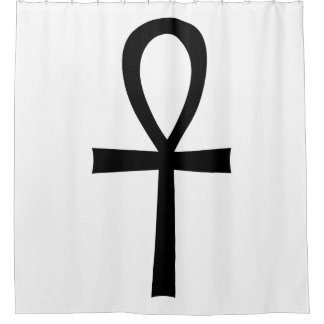 Ankh Egyptian Life Symbol Duschvorhang
