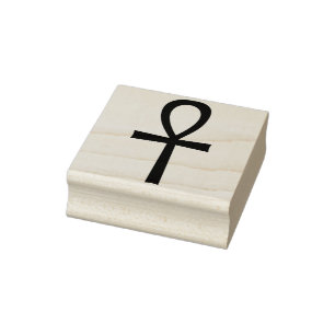 Ankh Egyptian Life Symbol Gummistempel