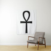 Ankh Egyptian Life Symbol Wandteppich (Beispiel)
