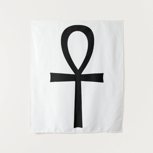 Ankh Egyptian Life Symbol Wandteppich (Vorderseite)
