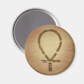 Ankh Egyptian Magic Charms Magnet (Vorderseite/Rückseite)