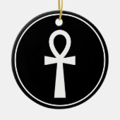 Ankh Egyptian Symbol Ornament (Vorne)