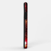 Ankh Energy Red+Gold Custom Monogram Case-Mate iPhone Hülle (Hinten/Rechts)