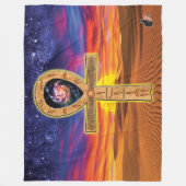 Ankh-Flanelldecke Fleecedecke (Vorderseite)