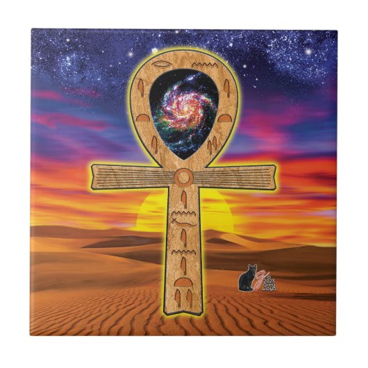 Ankh Fliese (Vorderseite)