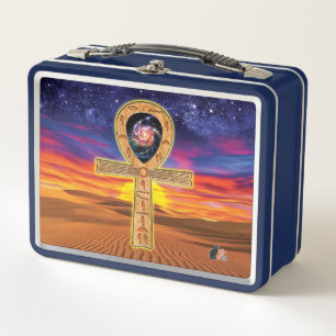 Ankh Metall-Lunchbox Metall Brotdose