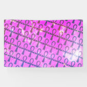 Ankh Pattern Banner (Horizontal)
