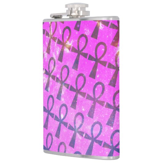 Ankh Pattern Flachmann (Links)