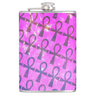 Ankh Pattern Flachmann