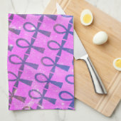 Ankh Pattern Geschirrtuch (Viertel Falte)